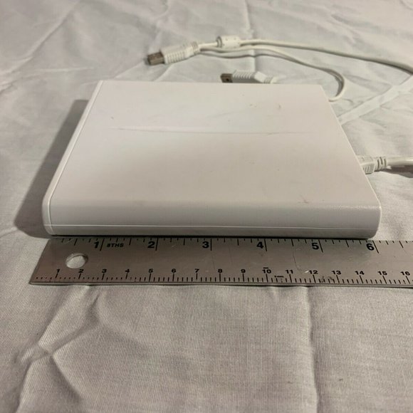 MEMOREX 8X SLIM DVD MULTI-FORMAT WHITE EXTERNAL MRX-650LE V3 RECORDER NM 03452 - Picture 3 of 12